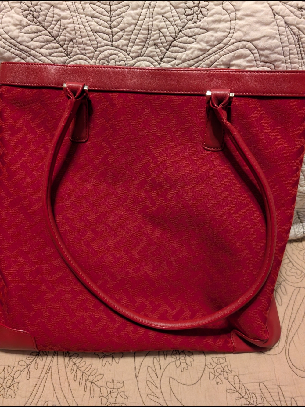 Talbots Red Women's Tote Bag - Sleek Everyday Carry